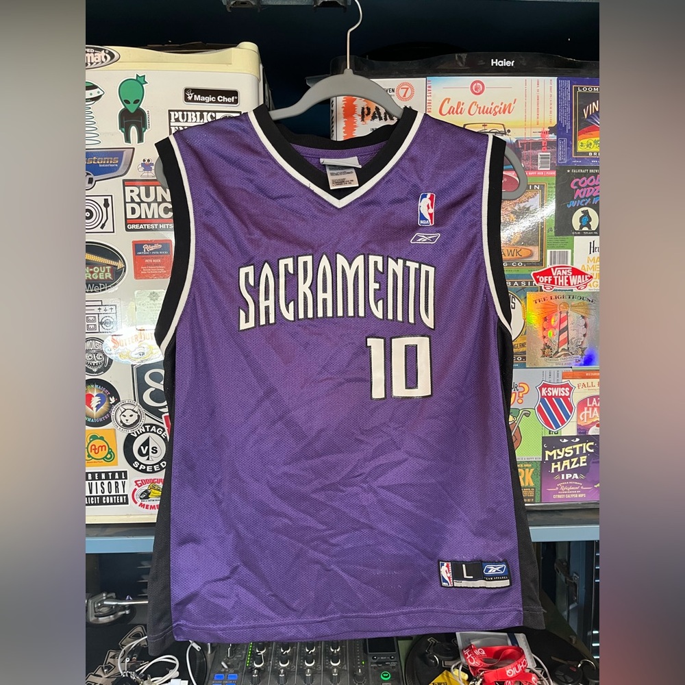 Y2K Sacramento Kings Mike Bibby Reebok Jersey